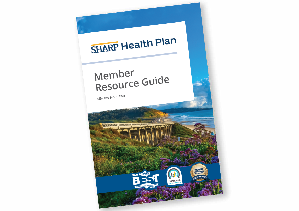 2025 Sharp Health Plan Member Resource Guide