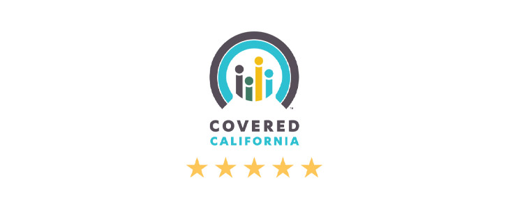 Covered California 5-stars logo