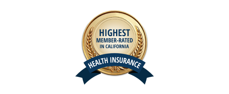 Highest member-rated commercial health plan in California